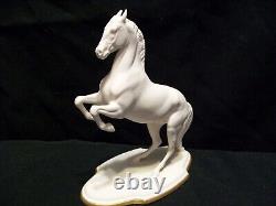 Horse franklinmint Ceramic porcelain pottery Figurine sculpture Pamela Du Boulay