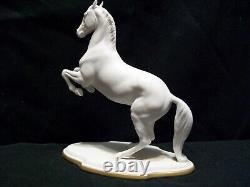 Horse franklinmint Ceramic porcelain pottery Figurine sculpture Pamela Du Boulay