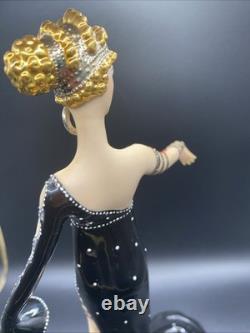 House Of Erte FRANKLIN MINT Pearls And Rubies Fine PORCELAIN Figure