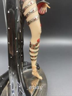House Of Erte FRANKLIN MINT Pearls And Rubies Fine PORCELAIN Figure