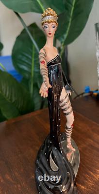 House Of Erte Franklin Mint (A 1159) PEARLS AND RUBIES Lady Limited Edition Mint