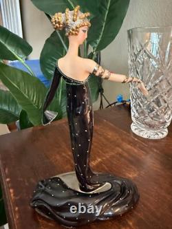 House Of Erte Franklin Mint (A 1159) PEARLS AND RUBIES Lady Limited Edition Mint