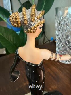 House Of Erte Franklin Mint (A 1159) PEARLS AND RUBIES Lady Limited Edition Mint