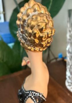 House Of Erte Franklin Mint (A 1159) PEARLS AND RUBIES Lady Limited Edition Mint