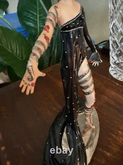House Of Erte Franklin Mint (A 1159) PEARLS AND RUBIES Lady Limited Edition Mint