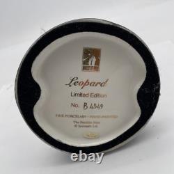 House Of Erte Franklin Mint (A 4066) LEOPARD Lady & Big Cat Limited Edition Mint