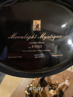 House Of Erte Franklin Mint Moonlight Mystique 10 Porcelain Figurine
