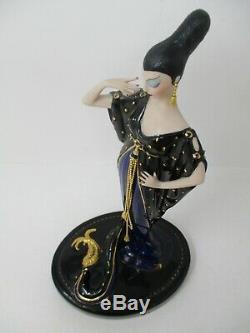 House Of Erte Moonlight Mystique Porcelain Figurine Limited Edition