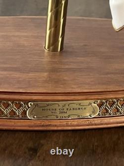 House Of Faberge Imperial Rose Carousel Horse Franklin Mint Collectible