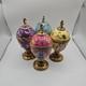House Of Faberge Musical Eggs Franklin Mint Lot of 4