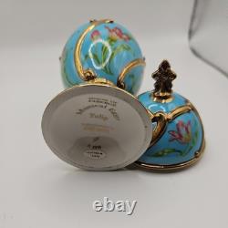 House Of Faberge Musical Eggs Franklin Mint Lot of 4