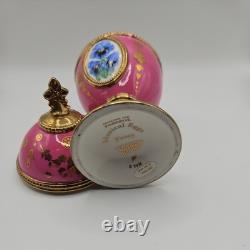 House Of Faberge Musical Eggs Franklin Mint Lot of 4