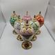 House Of Faberge Musical Eggs Franklin Mint Lot of 6