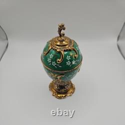House Of Faberge Musical Eggs Franklin Mint Lot of 6