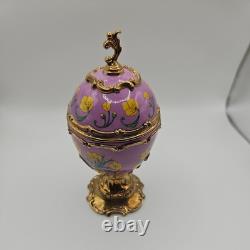 House Of Faberge Musical Eggs Franklin Mint Lot of 6
