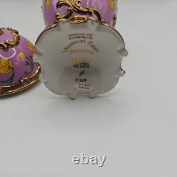 House Of Faberge Musical Eggs Franklin Mint Lot of 6