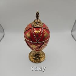 House Of Faberge Musical Eggs Franklin Mint Lot of 6