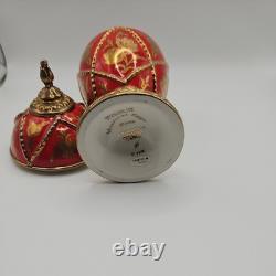 House Of Faberge Musical Eggs Franklin Mint Lot of 6