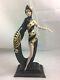 House of Erte Art Deco Pearls And Emeralds by Franklin Mint Porcelain Figure