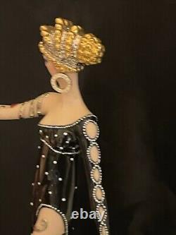 House of Erte, Pearls and Rubies Ltd. Ed. Franklin Mint