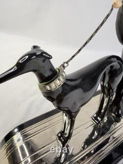 House of Erte Symphony In Black Limited Edition Sculpture Figurine Franklin Mint