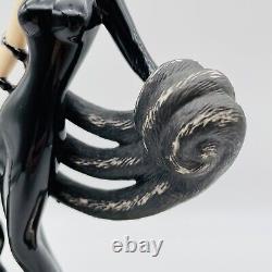 House of Erte Symphony In Black Limited Edition Sculpture Figurine Franklin Mint