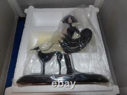 House of Erte Symphony In Black Limited Edition Sculpture Figurine Franklin Mint