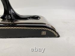 House of Erte Symphony In Black Limited Edition Sculpture Figurine Franklin Mint