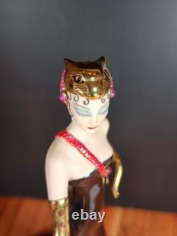 House of Erte Untamed Beauty Limited Edition Figurine Franklin Mint 9.5 Superb