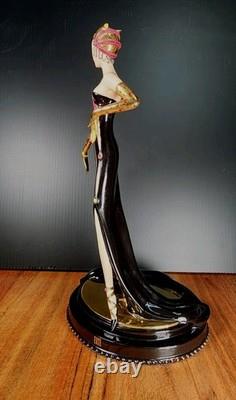 House of Erte Untamed Beauty Limited Edition Figurine Franklin Mint 9.5 Superb