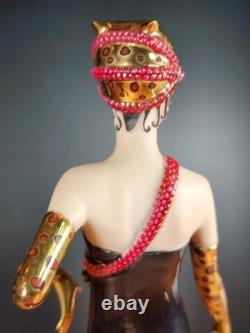 House of Erte Untamed Beauty Limited Edition Figurine Franklin Mint 9.5 Superb