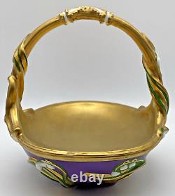 House of Faberge SPRING EGG BASKET (with 9 Eggs) by The Franklin Mint