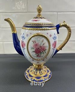 House of Faberge The Faberge Egg Imperial Teapot Franklin Mint