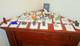 Huge Lot 25 Franklin Mint Cat Curio Cabinet Collection Figurines + Booklets