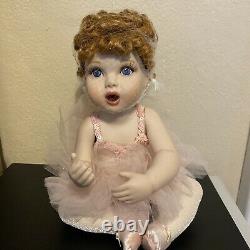 I Love Lucy Franklin Mint Lucy's The Ballet Porcelain Baby Doll. RARE