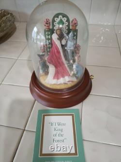 If I Were King Of The Forest Musical Sculpture By The Franklin Mint