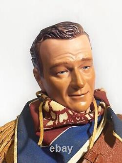 JOHN WAYNE Portrait Doll 21 HONDO FRANKLIN MINT TRIBUTE Music EXCELLENT