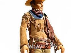 JOHN WAYNE Portrait Doll 21 HONDO FRANKLIN MINT TRIBUTE Music EXCELLENT