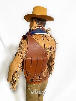 JOHN WAYNE Portrait Doll 21 HONDO FRANKLIN MINT TRIBUTE Music EXCELLENT