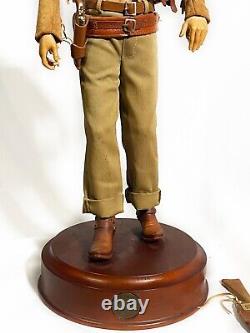 JOHN WAYNE Portrait Doll 21 HONDO FRANKLIN MINT TRIBUTE Music EXCELLENT