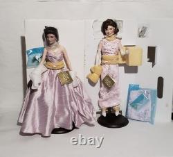 Jacqueline Kennedy Porcelain-Franklin Mint &GEORGETOWN YEARS 2 Dolls 2 Dress new