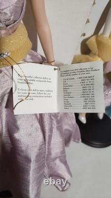 Jacqueline Kennedy Porcelain-Franklin Mint &GEORGETOWN YEARS 2 Dolls 2 Dress new