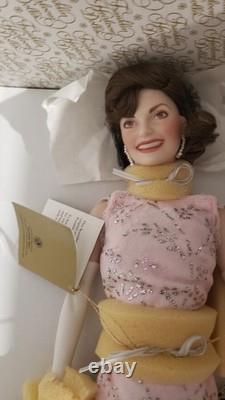 Jacqueline Kennedy Porcelain-Franklin Mint &GEORGETOWN YEARS 2 Dolls 2 Dress new