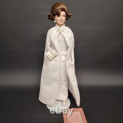 Jacqueline Kennedy Porcelain Portrait Doll Franklin Mint Inaugural Ball 16 Vtg