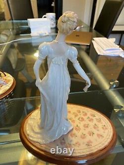 Jane Austen Emma Franklin Mint Fine Porcelain Hand Painted Figurine