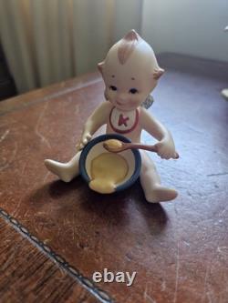 KEWPIES Dolls 12 Franklin Mint Licensed from Jesco, bisque porcelain