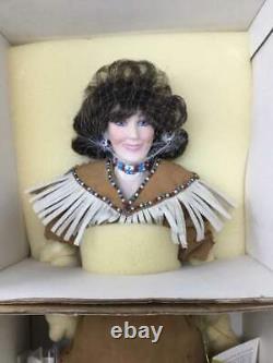 LORETTA LYNN FRANKLIN MINT PORCELAIN DOLL / NEVER OUT OF BOX / NEWith COLLECTOR'S