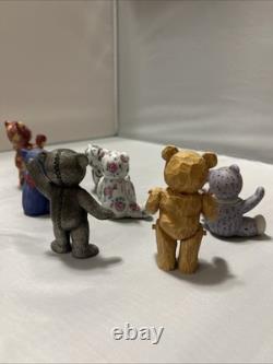 LOT FULL SET 14 1991 VTG Teddy Bears The Americana Collection Franklin Mint RARE