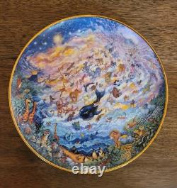 LOT OF 6 Franklin Mint BILL BELL Limited Ed FINE PORCELAIN PLATE Biblical 1991-2