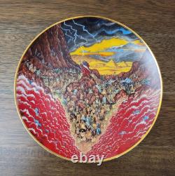 LOT OF 6 Franklin Mint BILL BELL Limited Ed FINE PORCELAIN PLATE Biblical 1991-2